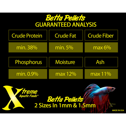 Xtreme Betta 1mm Pellet