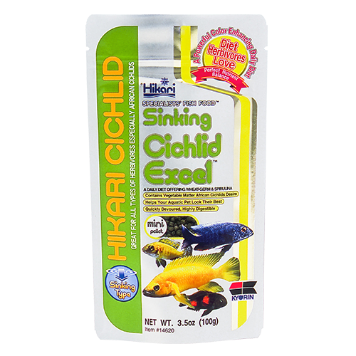 Hikari Cichlid Excel Mini Pellet Sinking 342g